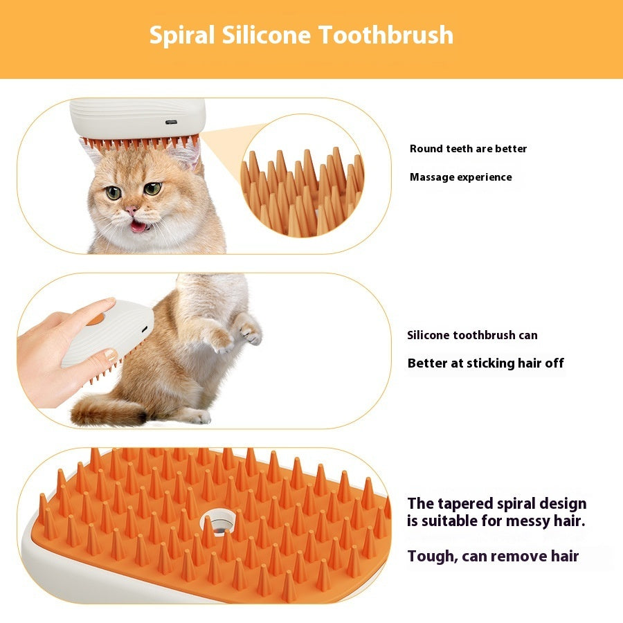 🔥🔥 Pets Steam Brush Spray Massage Comb 🔥🔥