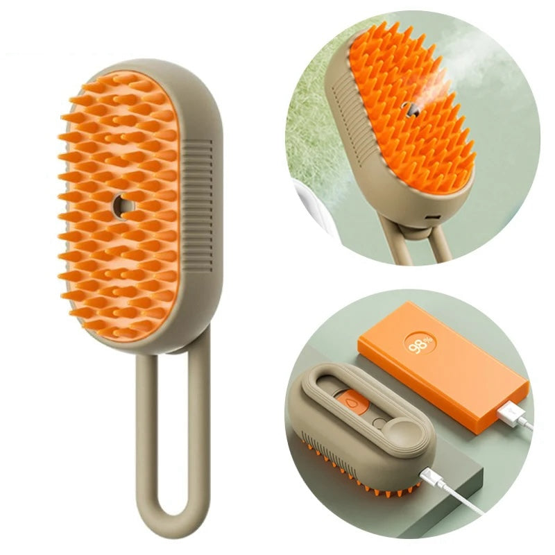 🔥 3 in 1 Cat Steam Brush