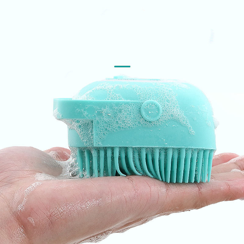 🔥 Pet silicone massage bath brush