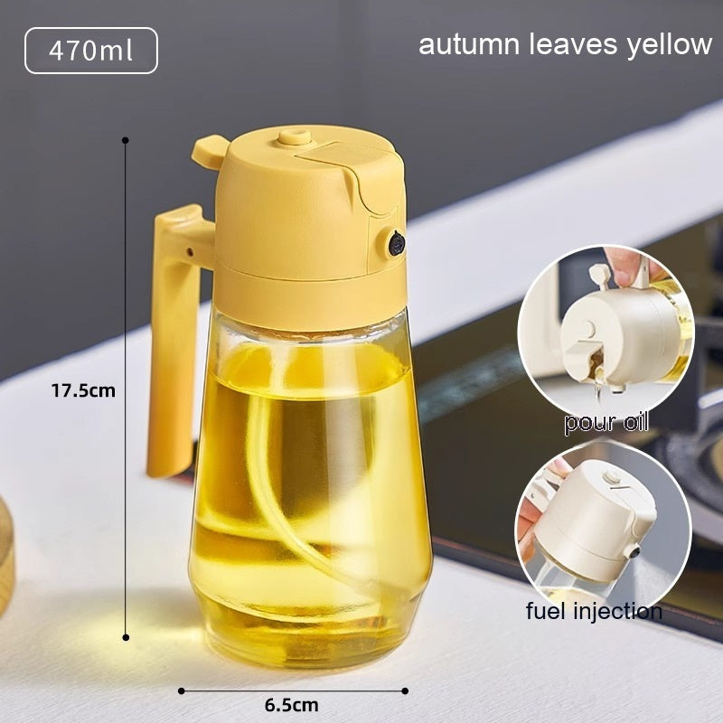 🔥 2 in 1 Olive Oil Dispenser Bottle for Kitchen