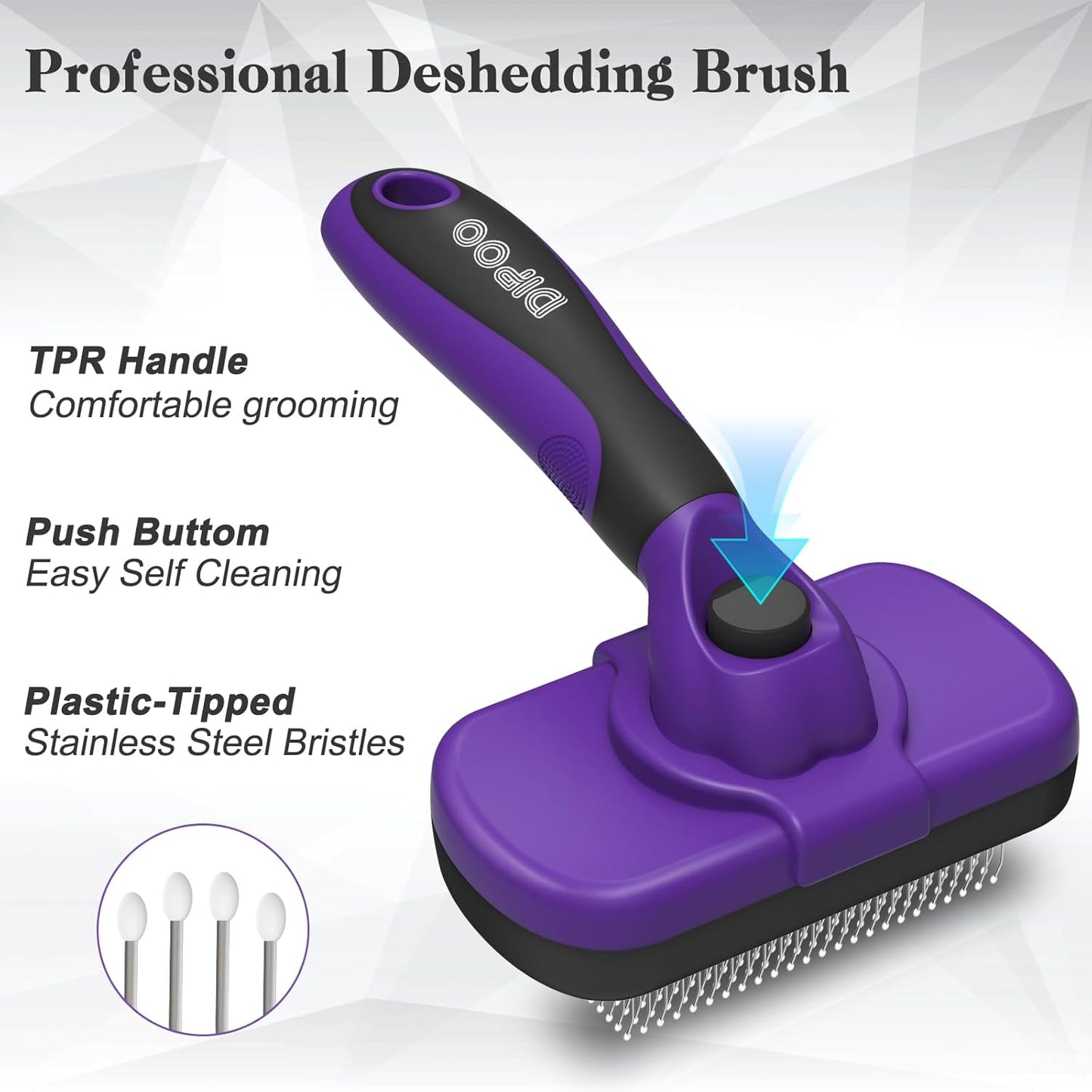 🔥 Self-Cleaning Slicker Brush for Dogs & cats 🔥