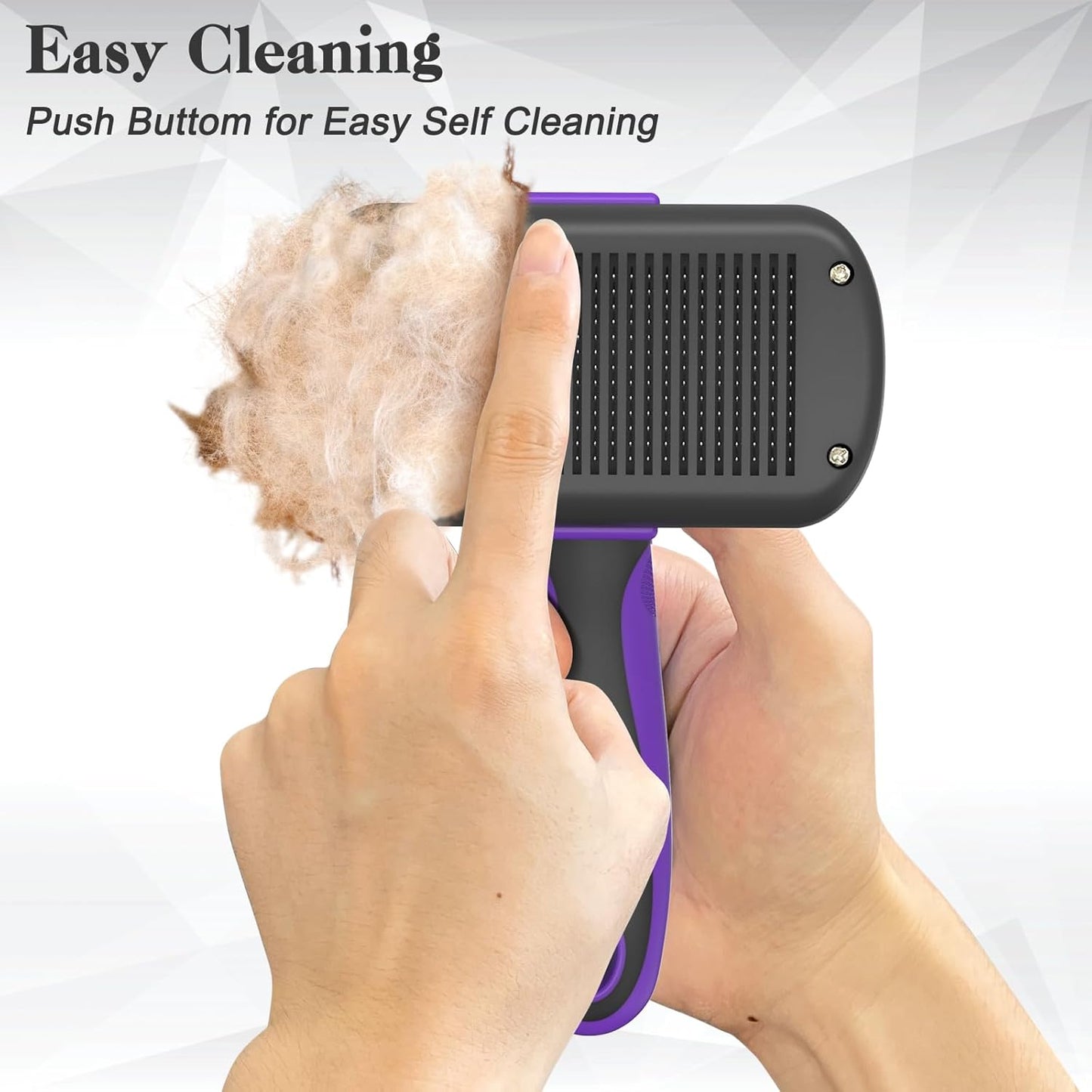 🔥 Self-Cleaning Slicker Brush for Dogs & cats 🔥