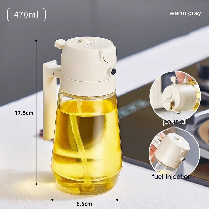 🔥 2 in 1 Olive Oil Dispenser Bottle for Kitchen
