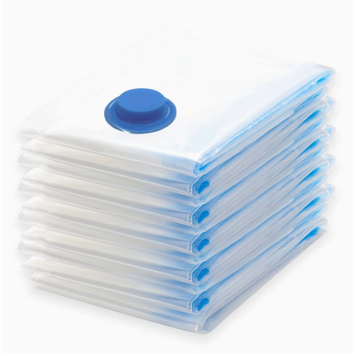 🔥 Reusable Vacuum Storage Bags with Electric Pump – Save 80% storage space