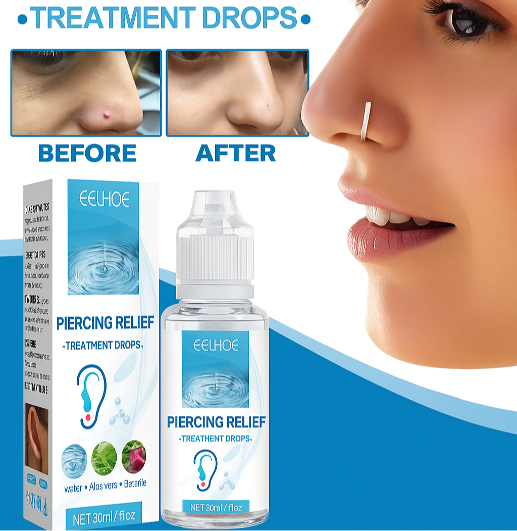 Piercing Repair Drops Mild Relief For Ear Piercing