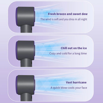 🔥 Portable Handheld Turbo Fan for Smart Travellers