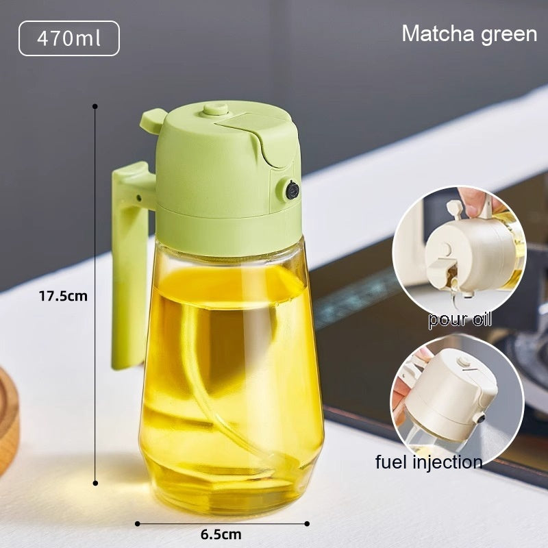 🔥 2 in 1 Olive Oil Dispenser Bottle for Kitchen