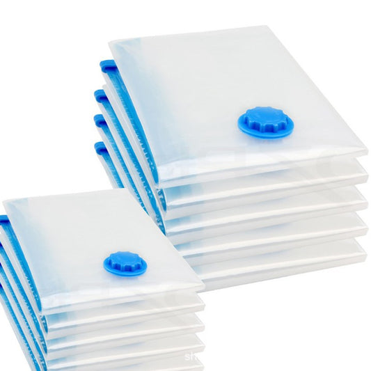 🔥 Reusable Vacuum Storage Bags with Electric Pump – Save 80% storage space