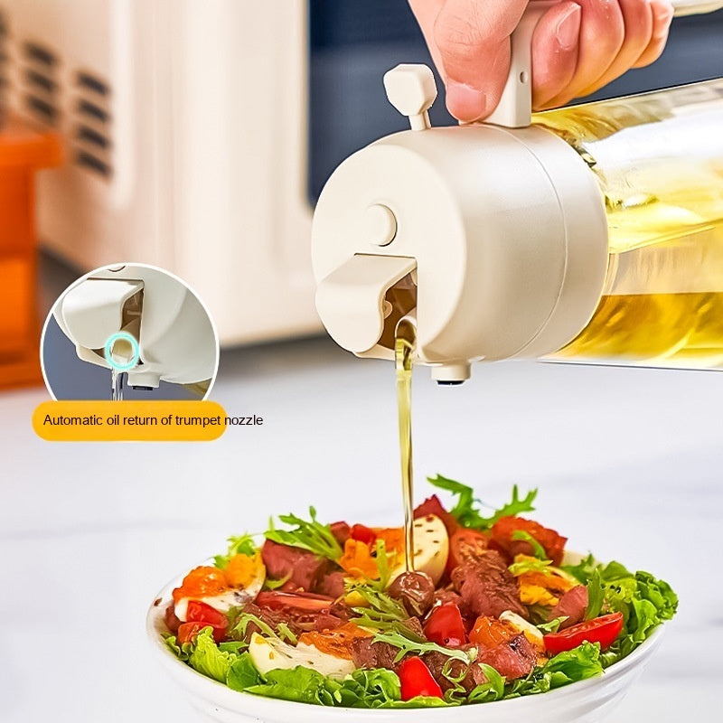 🔥 2 in 1 Olive Oil Dispenser Bottle for Kitchen