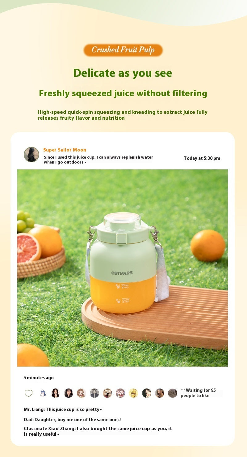 🔥 Portable Fruit Juicer Cup 🧃