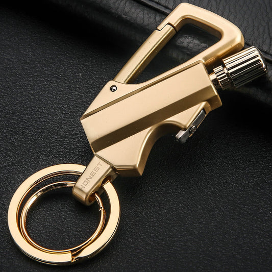 🔥 3 In One Creative Metal Keychain Lighter - Match / Opener/ Keychain