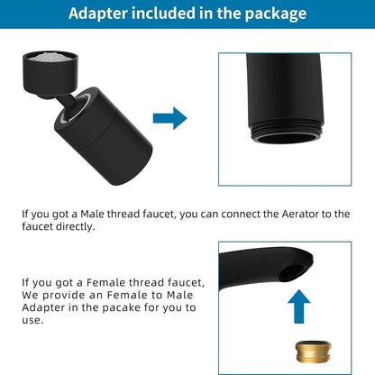 🔥 360° Degree Swivel Faucet Extender Nozzle For Kitchen 🔥