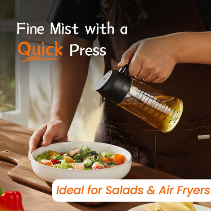 🔥 2 in 1 Olive Oil Dispenser Bottle for Kitchen