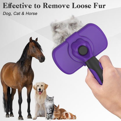 🔥 Self-Cleaning Slicker Brush for Dogs & cats 🔥