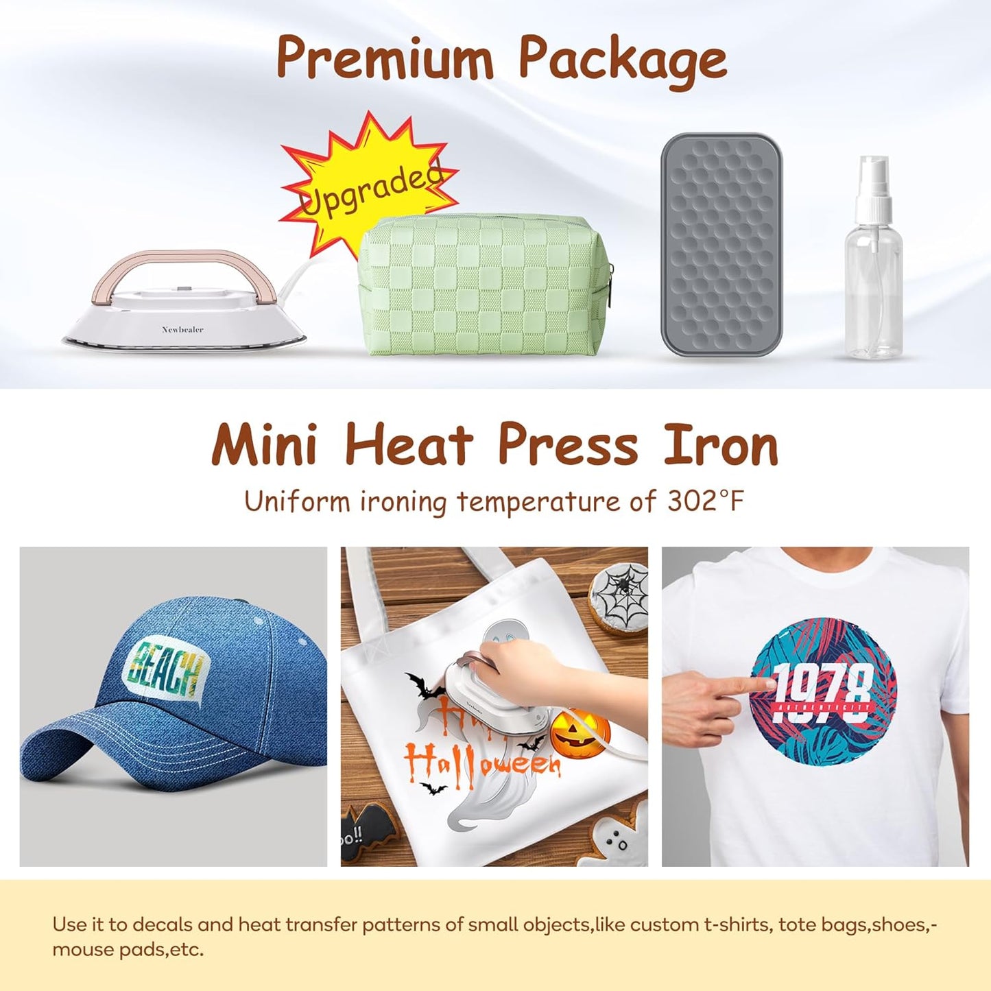 🔥 Portable mini Travel Iron for Clothes