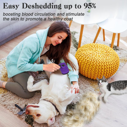 🔥 Self-Cleaning Slicker Brush for Dogs & cats 🔥