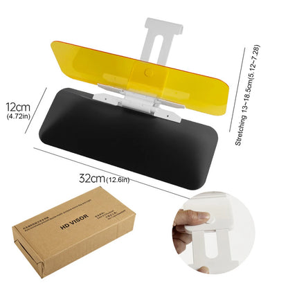 🔥Universal Car Sun Visor – Anti-Glare & UV400 Protection for Safer, Clearer Driving