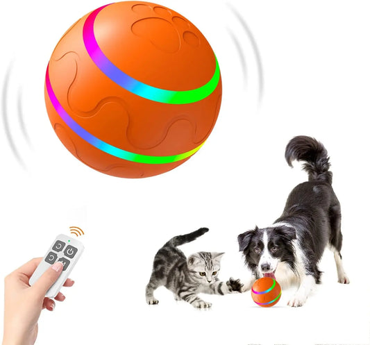 🔥 Interactive Remote-Control Dog Toy Ball – Active Rolling “Wicked Ball” for Small, Medium & Large Dogs