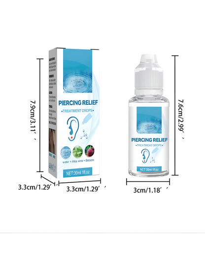 Piercing Repair Drops Mild Relief For Ear Piercing