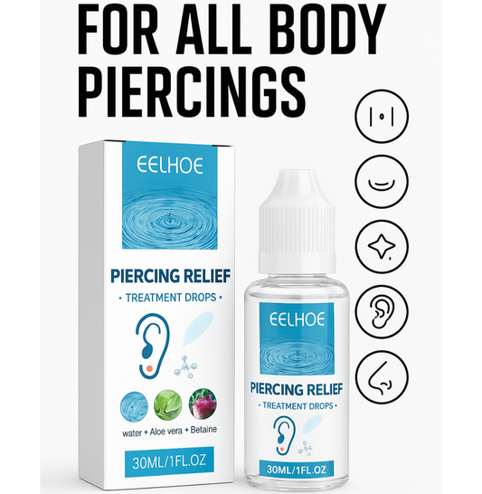 Piercing Repair Drops Mild Relief For Ear Piercing