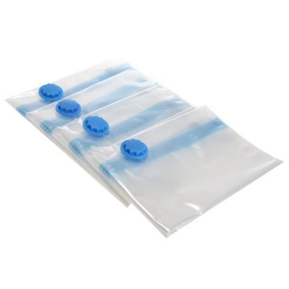 🔥 Reusable Vacuum Storage Bags with Electric Pump – Save 80% storage space