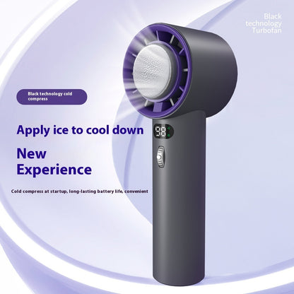 🔥 Portable Handheld Turbo Fan for Smart Travellers