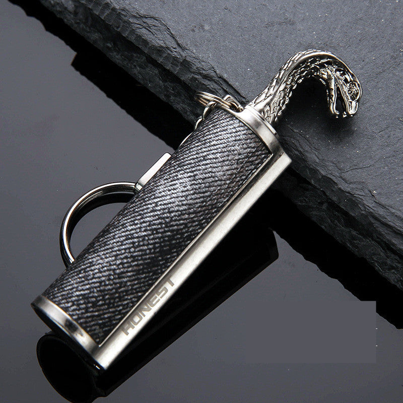 🔥 3 In One Creative Metal Keychain Lighter - Match / Opener/ Keychain