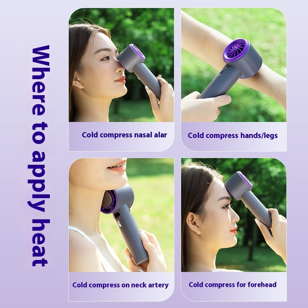 🔥 Portable Handheld Turbo Fan for Smart Travellers